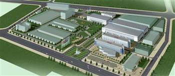 信然空壓機(jī)擬新建廠房效果圖