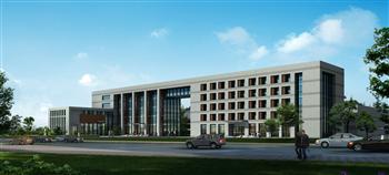 信然投資建成后的商會大廈效果圖