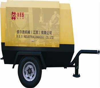 信爾勝柴油移動式空壓機圖片二