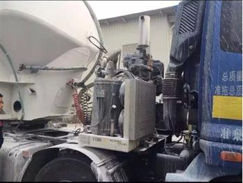 信然散裝水泥車配套螺桿空壓機(jī)