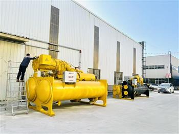 世界之最：信然磁懸浮中央空調(diào)（1600冷噸/臺(tái)）重30噸，年省電1300-2200萬(wàn)元