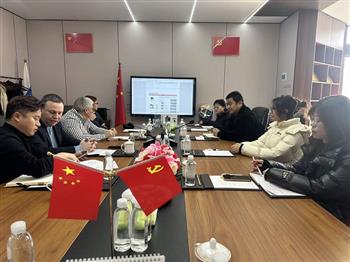 俄羅斯SOLIS GROUP團(tuán)隊(duì)蒞臨信然壓縮機(jī)工廠考察并洽談合作